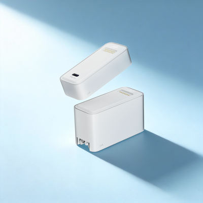 Bricbloc One SSD and GaN charger modules with magnetic connector design