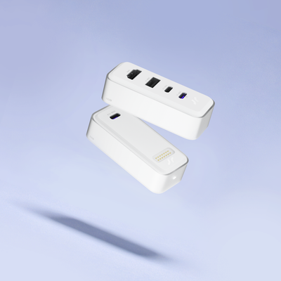Bricbloc One modular USB-C hub and SSD module with magnetic connection